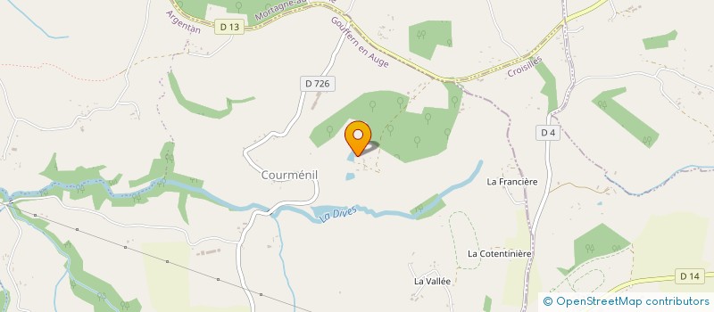 localisation de l'entreprise NORMANDIE VITAL à GOUFFERN EN AUGE