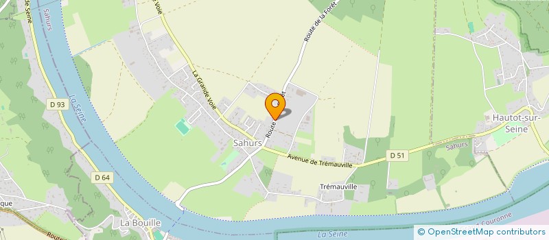 localisation de l'entreprise NORMANDIE VOLAILLES à SAHURS