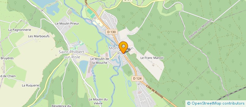 localisation de l'entreprise NORMANDRISLE  MONTFORT-SUR-RISLE