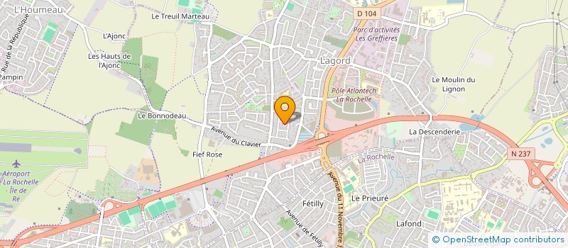 localisation de l'entreprise NORMANDS ENSABLES  LAGORD