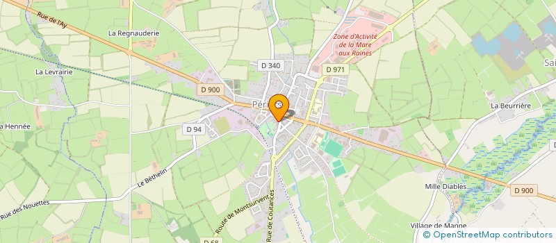 localisation de l'entreprise NORMANDY 44-90 EME DIVISION US  PERIERS