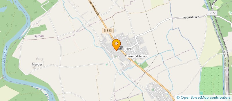 localisation de l'entreprise NORMANDY  MONBEQUI