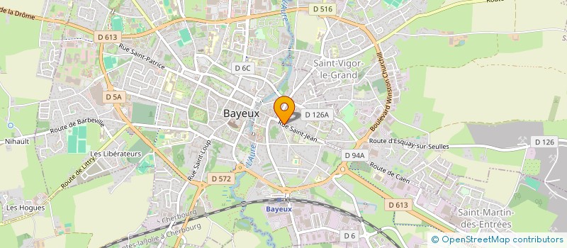 localisation de l'entreprise NORMANDY AMERICAN HEROES  BAYEUX