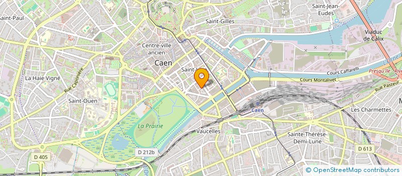 localisation de l'entreprise NORMANDY BIKE à CAEN