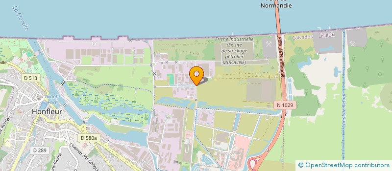 localisation de l'entreprise NORMANDY DIGITAL TRAINING  HONFLEUR