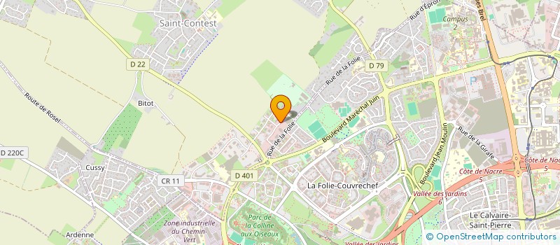 localisation de l'entreprise NORMANDY HADRONTHERAPY PRESIDENCE à CAEN