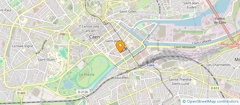 localisation de l'entreprise NORMANDY INK à CAEN