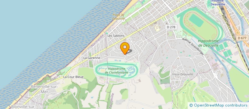 localisation de l'entreprise NORMANDY INVEST  TOURGEVILLE