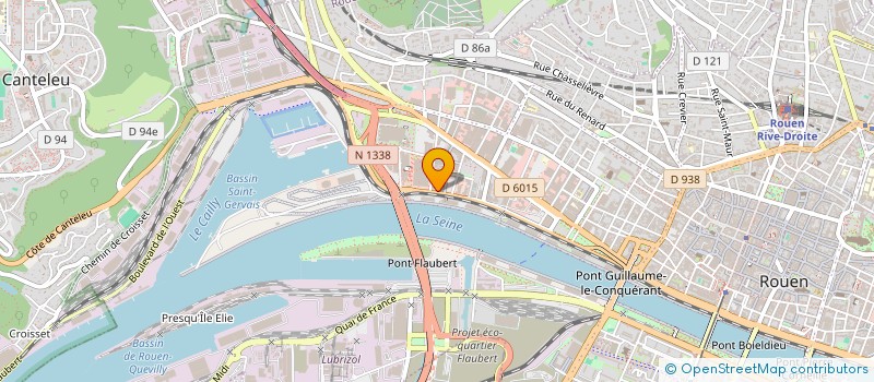 localisation de l'entreprise NORMANDY PARTNER  ROUEN