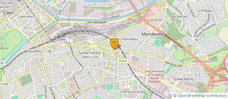 localisation de l'entreprise NORMANDY SHUTTLE DRIVERS à CAEN