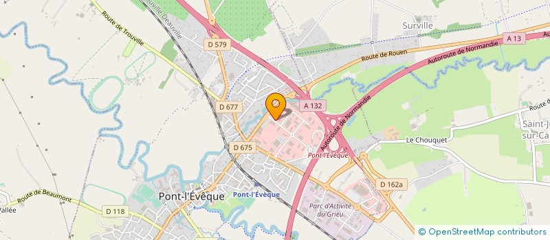 localisation de l'entreprise NORMANDY STAR WASH  PONT L'EVEQUE