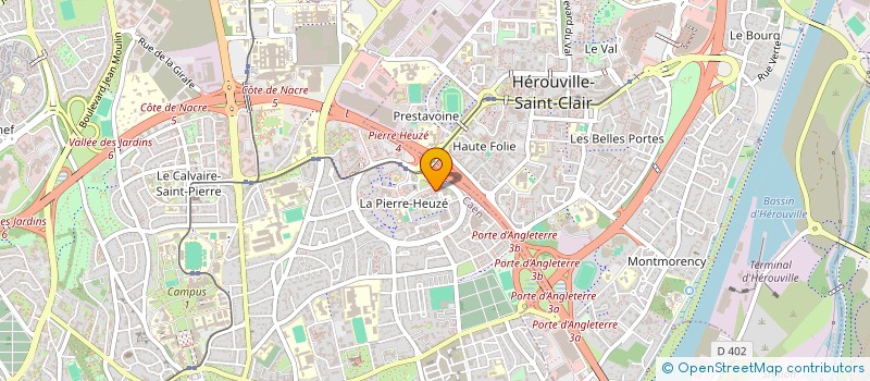 localisation de l'entreprise NORMANDY TRUCKS LES ROUTIERS NORMANDS à CAEN