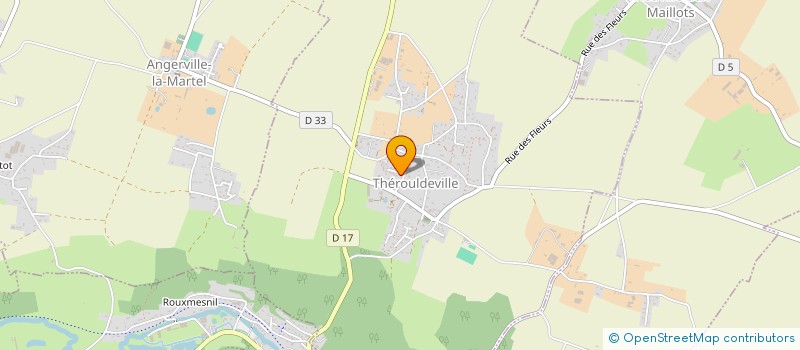 localisation de l'entreprise NORMANDYTEK  THEROULDEVILLE