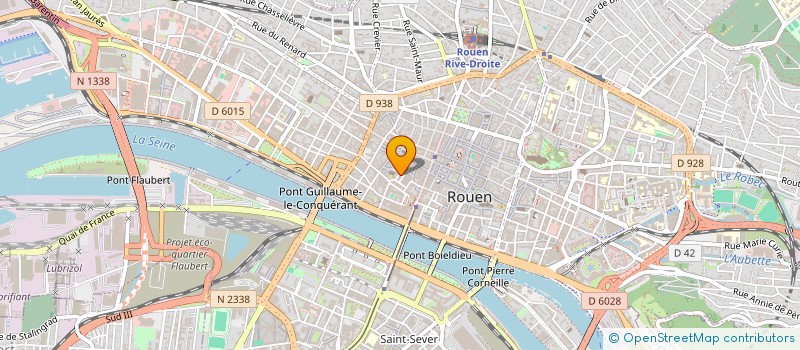 localisation de l'entreprise NORMANIA à ROUEN