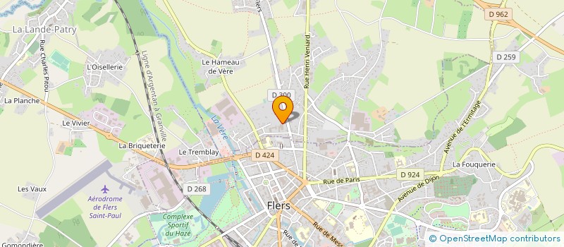 localisation de l'entreprise NORMANPACC à SAINT-GEORGES-DES-GROSEILLERS