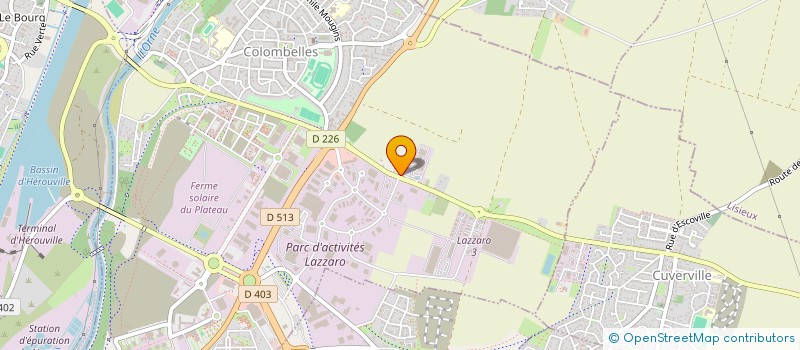 localisation de l'entreprise NORMANTRI  COLOMBELLES