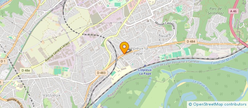 localisation de l'entreprise NORMATECH à RILLIEUX-LA-PAPE