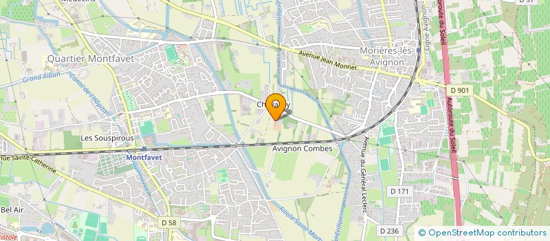 localisation de l'entreprise NORMATIVE  AVIGNON