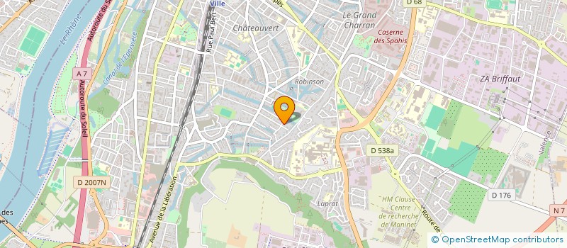 localisation de l'entreprise NORMAVAL  VALENCE