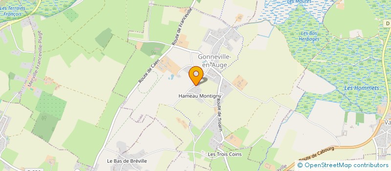 localisation de l'entreprise NORMAX SECURITE  GONNEVILLE-EN-AUGE
