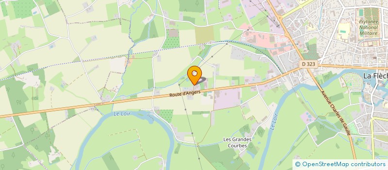 localisation de l'entreprise NORME ET STYLE  LA FLECHE