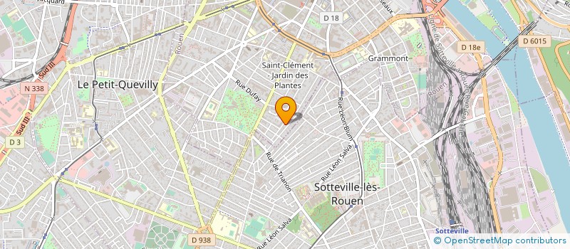 localisation de l'entreprise NORMEL à ROUEN