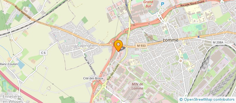 localisation de l'entreprise NORMES & CONCEPT à LILLE