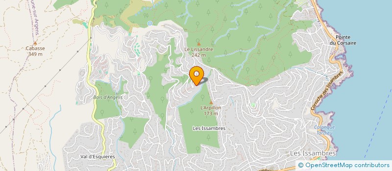 localisation de l'entreprise NORMES'ELEC à ROQUEBRUNE-SUR-ARGENS