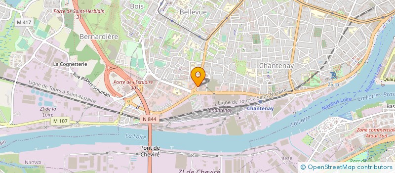 localisation de l'entreprise NORMES HABITAT 44 à NANTES