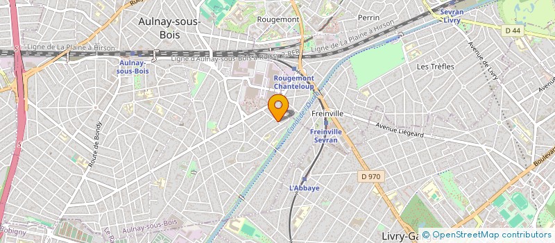 localisation de l'entreprise NORMES HABITAT à AULNAY-SOUS-BOIS
