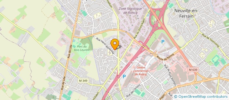 localisation de l'entreprise NORMIKA SARL à RONCQ