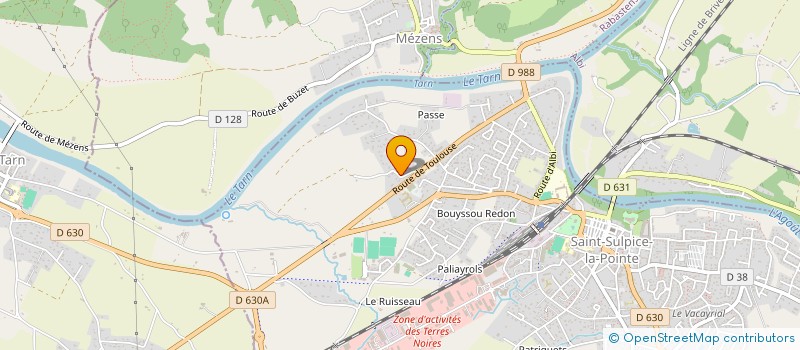 localisation de l'entreprise NORMOGRAF à SAINT-SULPICE-LA-POINTE