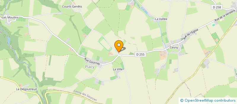 localisation de l'entreprise NORMOLEV à GRIMBOSQ