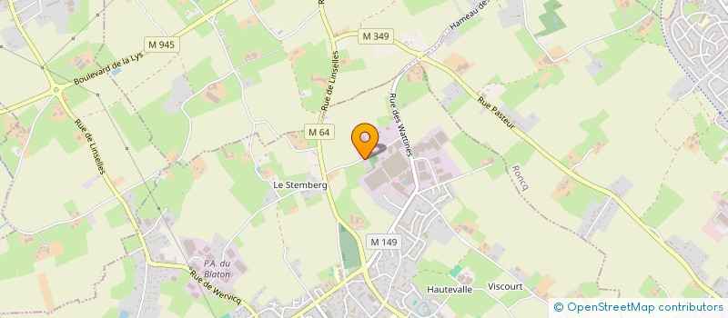 localisation de l'entreprise NORMOVIE à LINSELLES