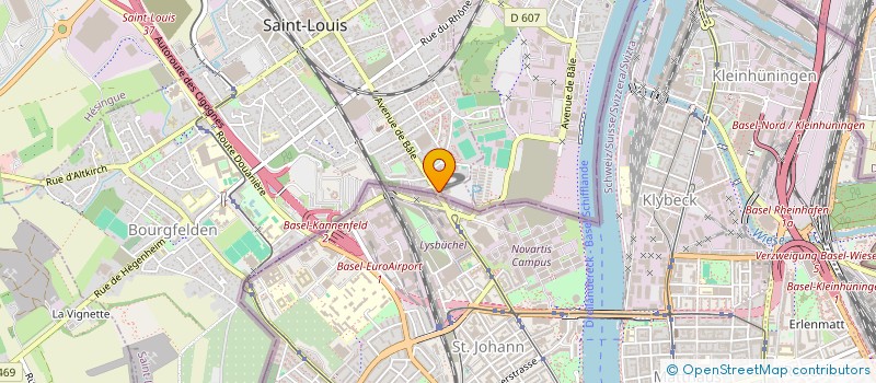 localisation de l'entreprise NOROC à SAINT-LOUIS
