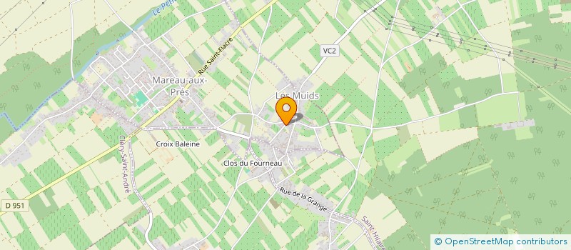 localisation de l'entreprise NOROC à MAREAU-AUX-PRES