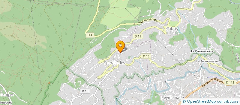 localisation de l'entreprise NOROCA  SPERACEDES