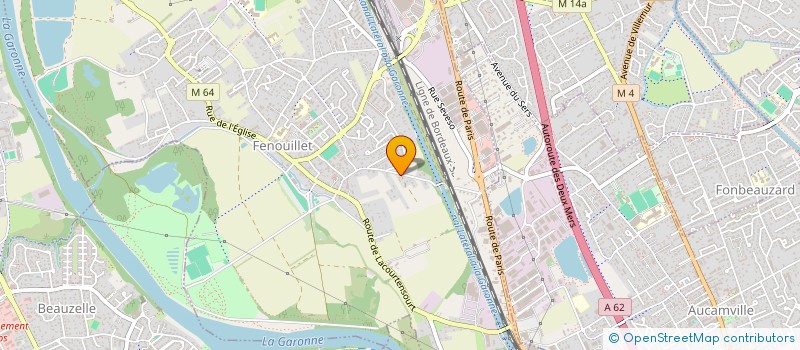 localisation de l'entreprise NORODU  FENOUILLET