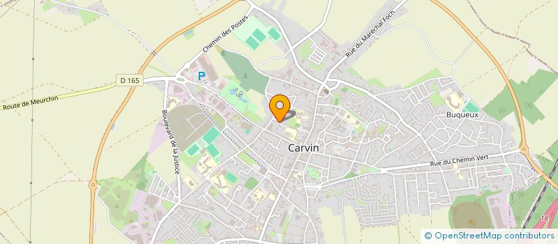 localisation de l'entreprise NOROISE  CARVIN