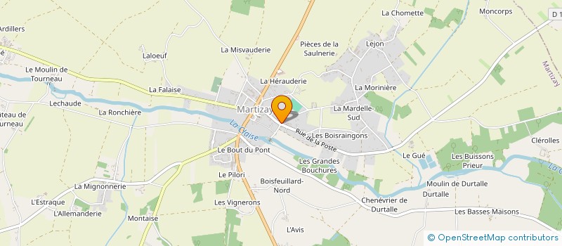 localisation de l'entreprise NOROIT DAUPHINE à MARTIZAY