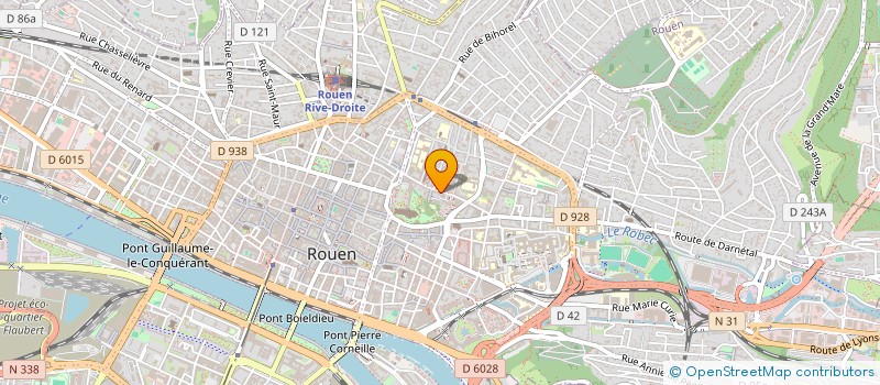 localisation de l'entreprise NOROS  ROUEN