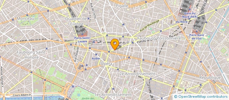 localisation de l'entreprise NOROYA SARL ANCIENNE MAISON RACHMUL  PARIS