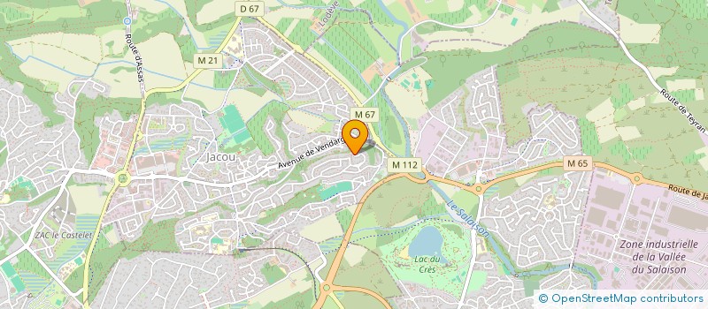 localisation de l'entreprise NORPHIL à JACOU
