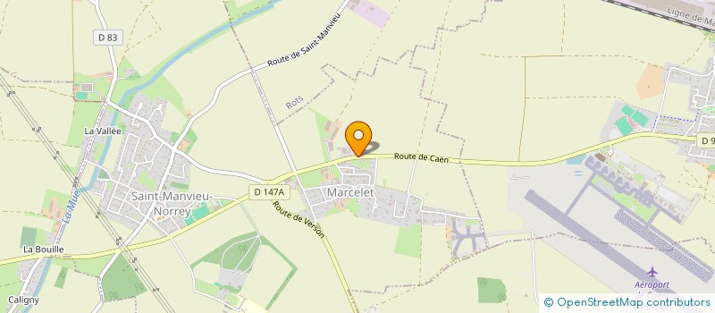 localisation de l'entreprise NORREY IMMOBILIERS  SAINT-MANVIEU NORREY