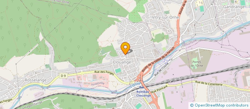 localisation de l'entreprise NORROY  CLOUANGE