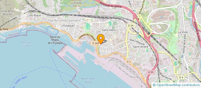 localisation de l'entreprise NORS-ART à MARSEILLE