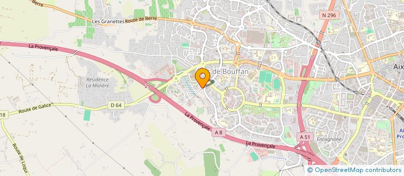 localisation de l'entreprise NORSAM à AIX-EN-PROVENCE