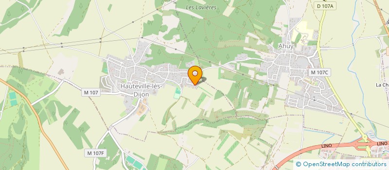 localisation de l'entreprise NORSE  HAUTEVILLE-LES-DIJON