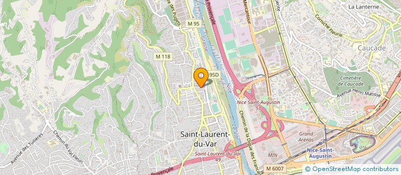 localisation de l'entreprise NORSE MARINE à SAINT LAURENT DU VAR