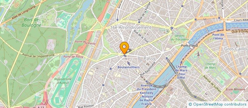 localisation de l'entreprise NORSER  PARIS